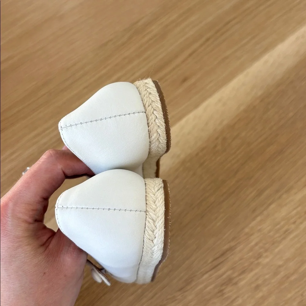 Age of Innocence Hailey White Espadrilles for Little Girls